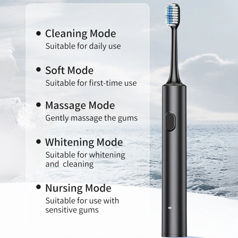 Rechargeable Electric Soft Bristle Toothbrush
