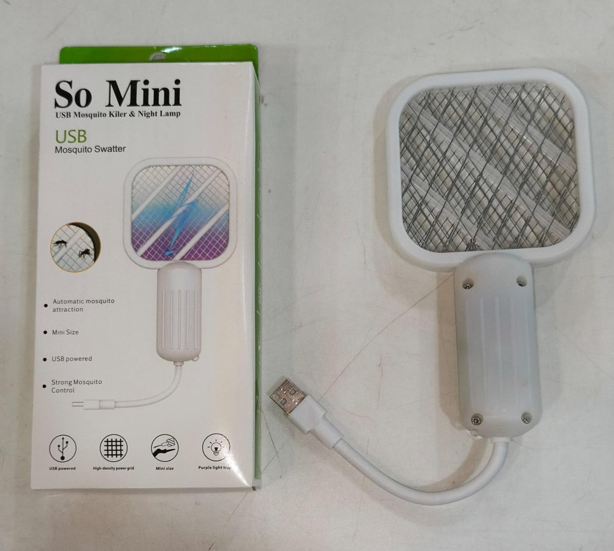 Mini Mosquito Racket – Portable Electric Insect Killer