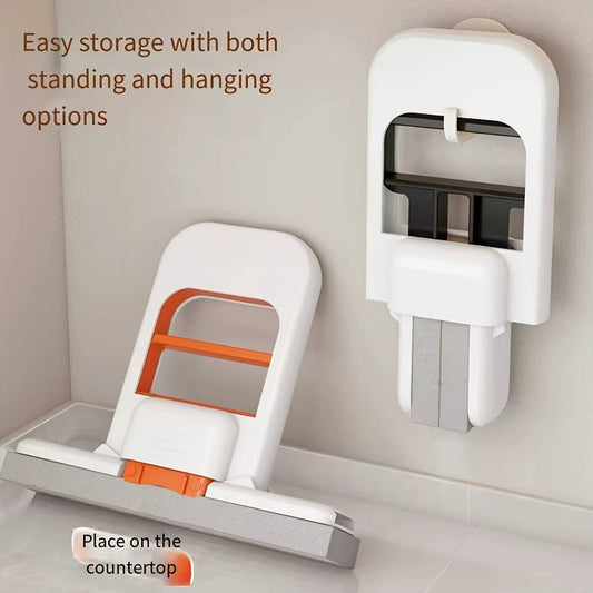 Mini Sponge Mop – Foldable Self-Squeezing Cleaning Mop