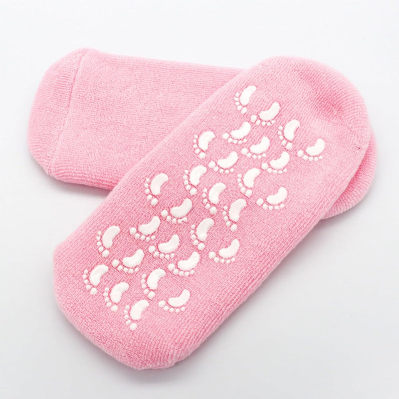 Moisturizing Gel Socks for Dry Cracked Feet & Heels – 1 Pair