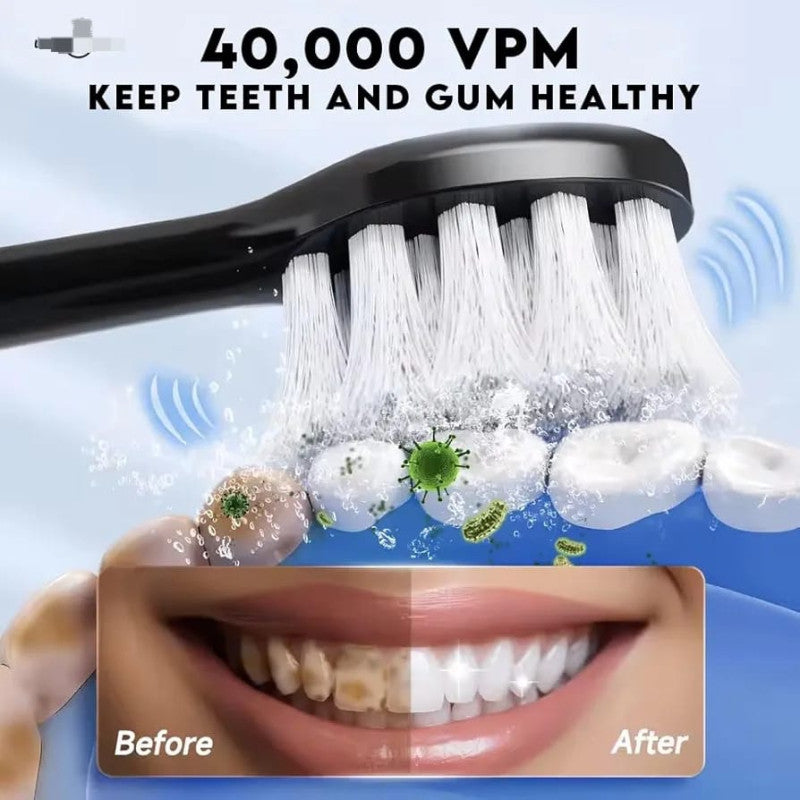 Rechargeable Electric Soft Bristle Toothbrush