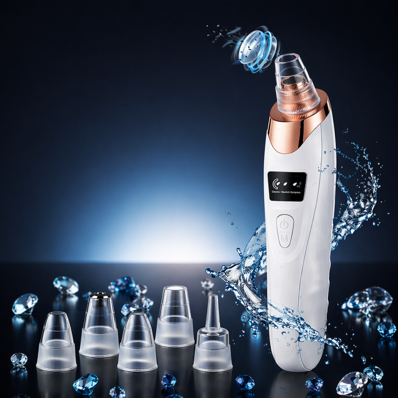 Rechargeable 5-in-1 Blackhead Remover & Pore Cleaner