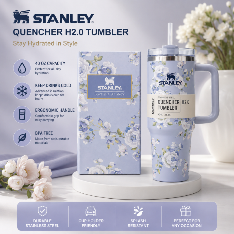 Stanley Tumbler 40oz – Premium Stainless Steel Insulated Travel Mug