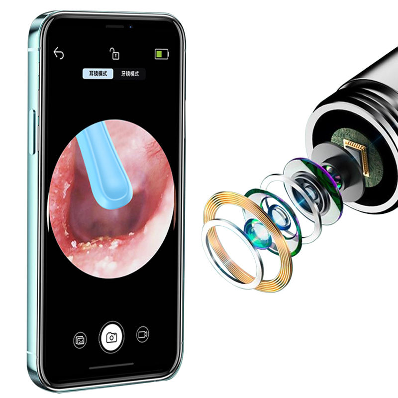 Wireless Ear Cleaner with Camera High Precision Ear Wax Removal Tool