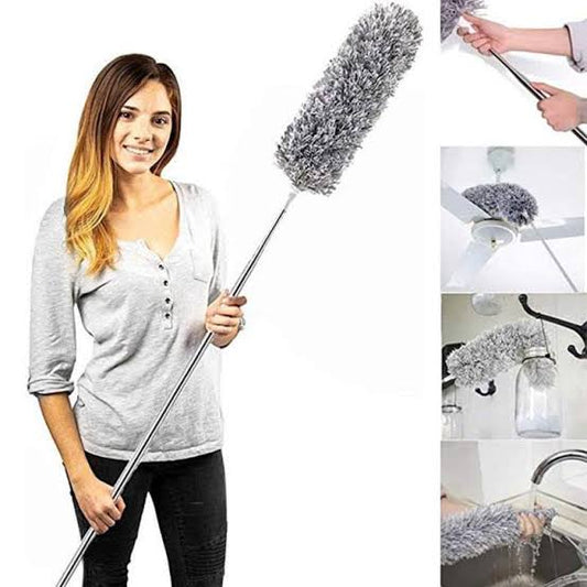 Microfiber Extendable Duster for Ceiling Fan and Home Cleaning