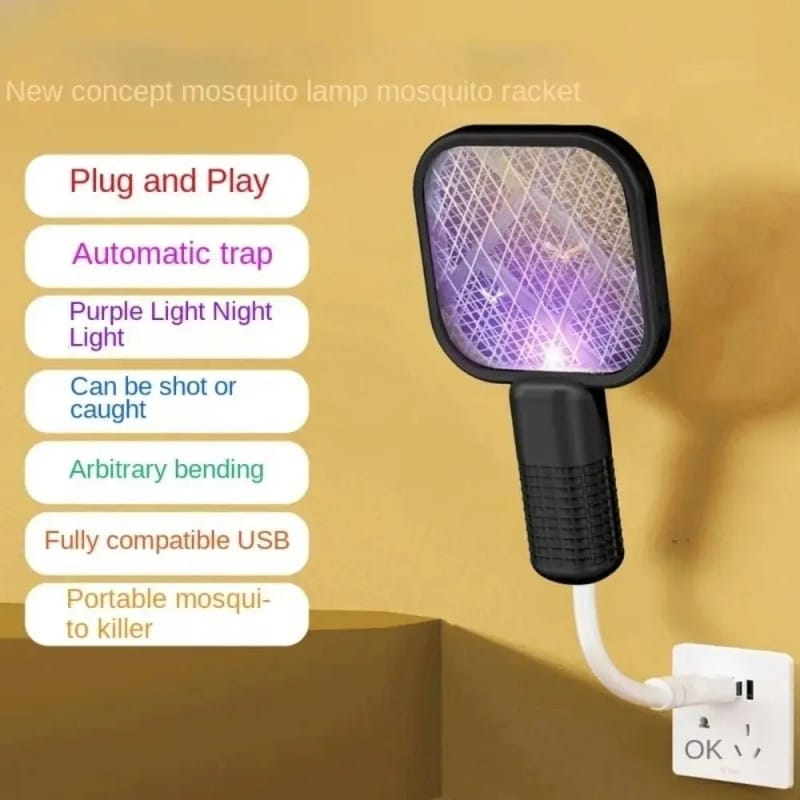 Mini Mosquito Racket – Portable Electric Insect Killer