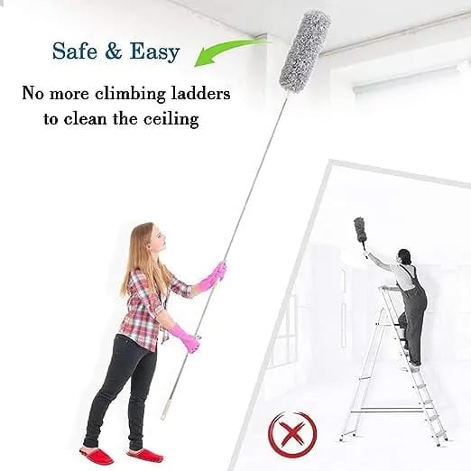 Microfiber Extendable Duster – Fan & Hard-to-Reach Cleaner