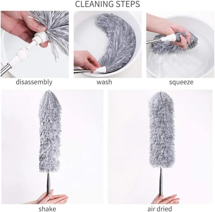 Microfiber Extendable Duster – Fan & Hard-to-Reach Cleaner