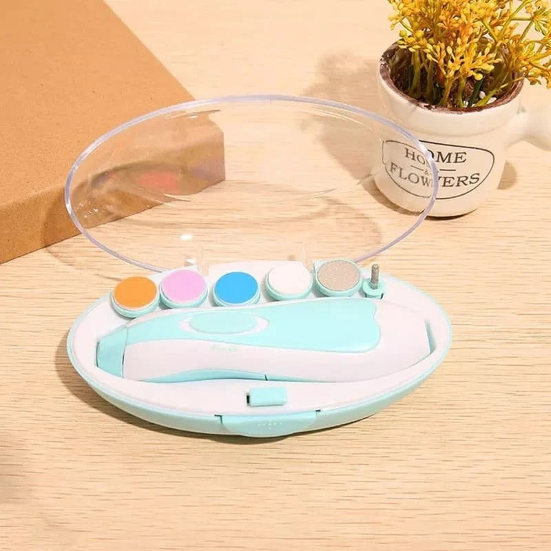 Electric Baby Nail Trimmer – Gentle Nail Clipper & File