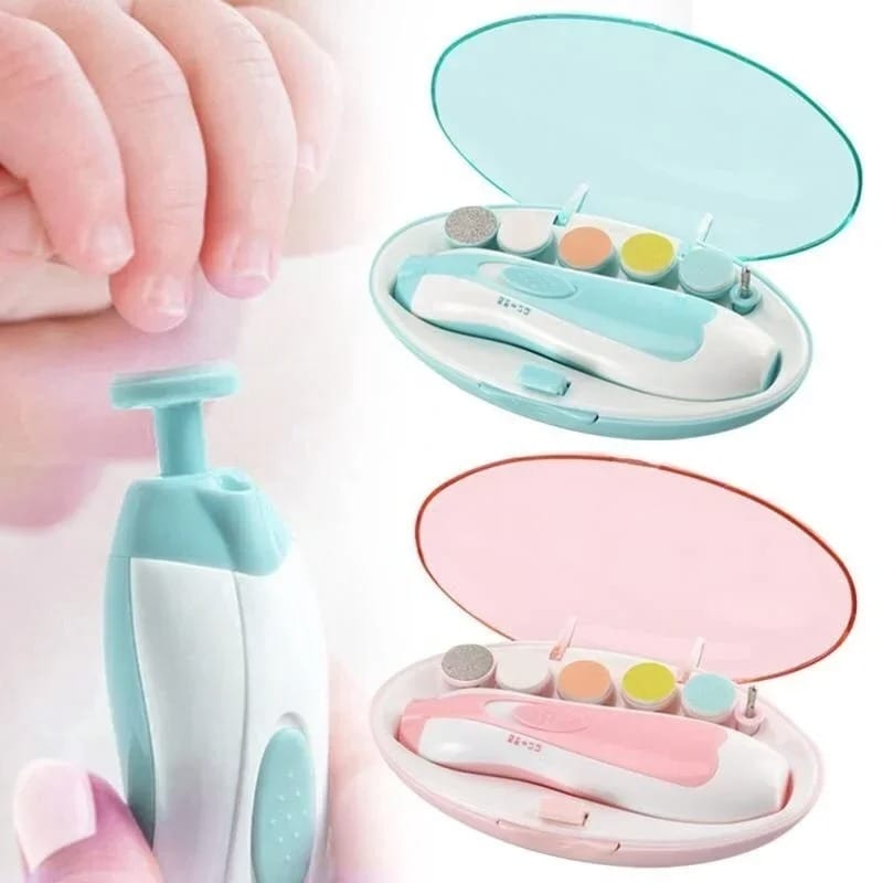 Electric Baby Nail Trimmer – Gentle Nail Clipper & File