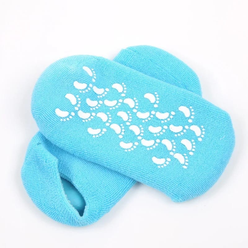 Moisturizing Gel Socks for Dry Cracked Feet & Heels – 1 Pair