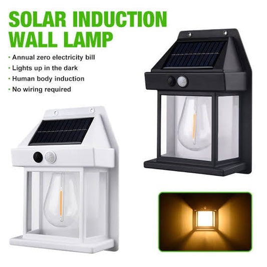 Solar Motion Sensor Wall Light – Waterproof Outdoor LED Lamp