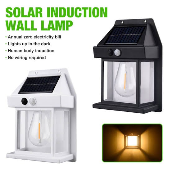Solar Motion Sensor Wall Light – Waterproof Outdoor LED Lamp