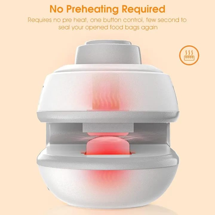Mini Bag Sealer 2-in-1 – Rechargeable Portable Heat Sealing Machine