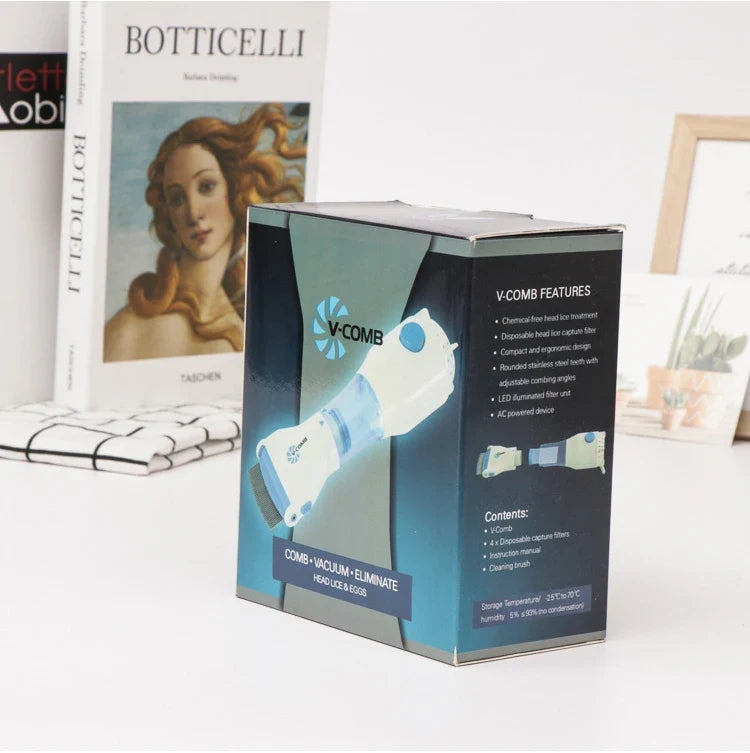 V Comb Anti Lice Machine with 4 Free Filters