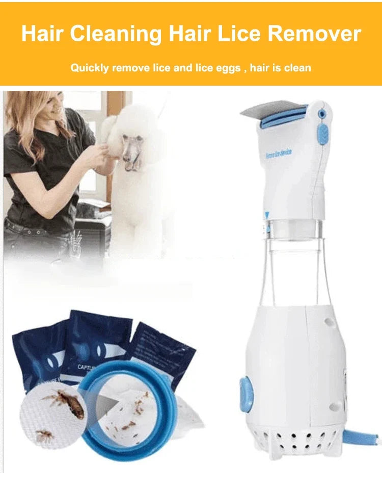 V Comb Anti Lice Machine with 4 Free Filters