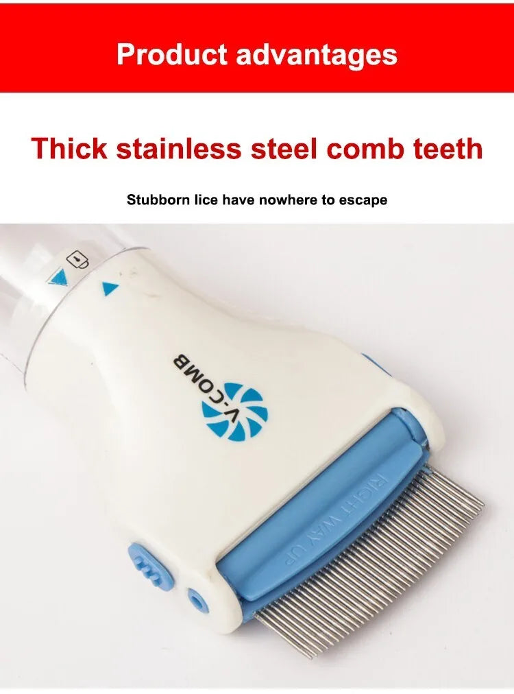 V Comb Anti Lice Machine with 4 Free Filters