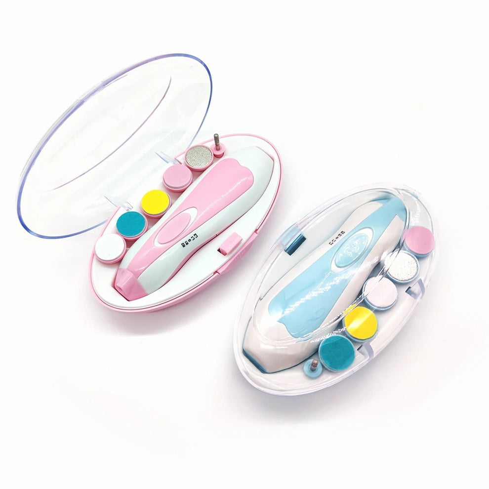 Electric Baby Nail Trimmer – Gentle Nail Clipper & File