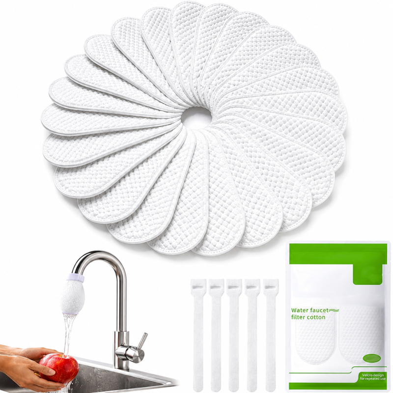 10 Pcs Faucet Filter Cotton Bags – Water Filter Strainer