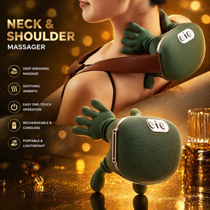 Master Hand Shape Shoulder & Neck Massager, Real Hand Massager, Back Massager for Pain Relief Hot Selling 2026