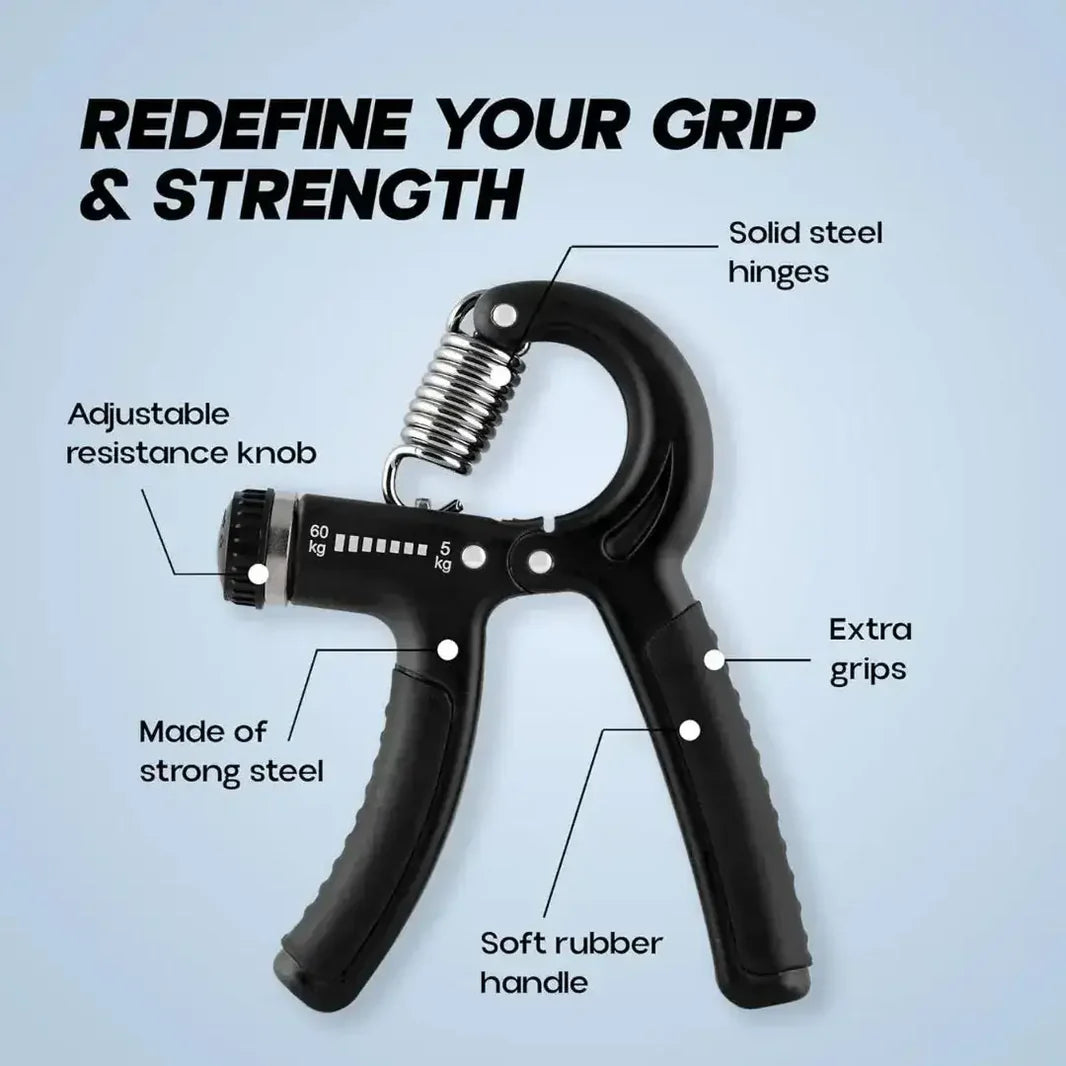 Adjustable Hand Gripper – Grip & Forearm Strengthener