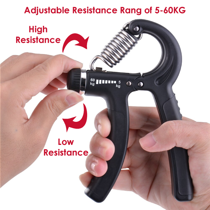 Adjustable Hand Gripper – Grip & Forearm Strengthener