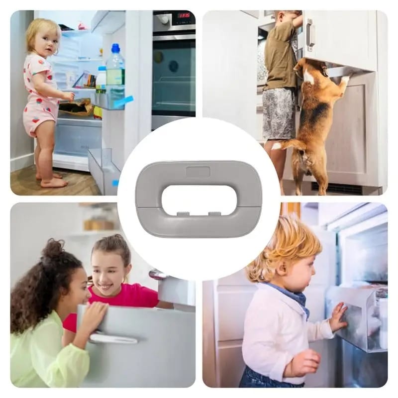 Child Safety Fridge Lock – Self-Adhesive Baby Safety Lock