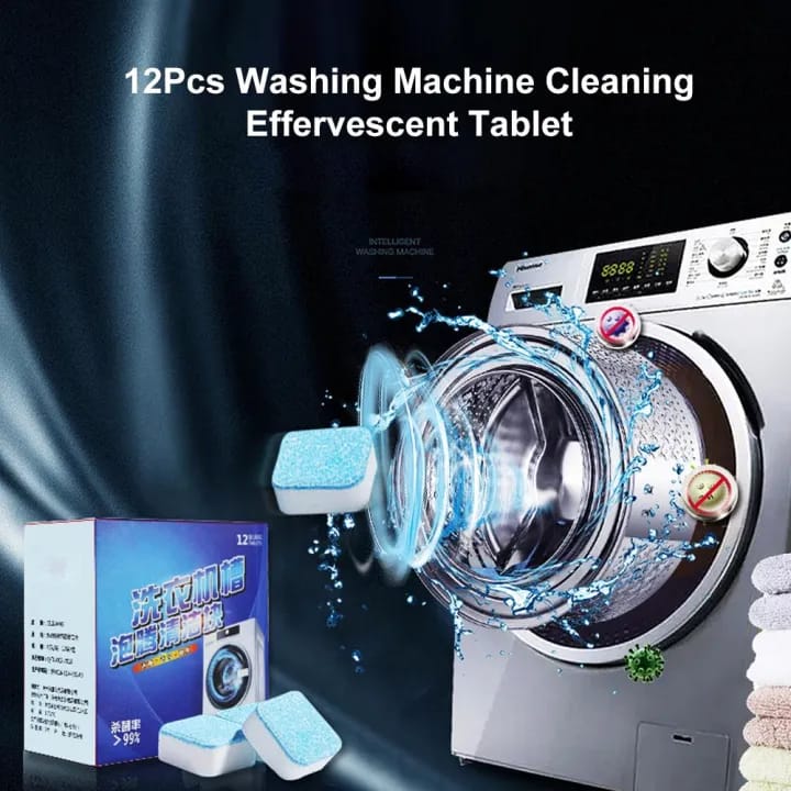 Washing Machine Cleaning Tablet 12 Pcs