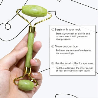 Flawless Jade Roller – Facial Massage & Skincare Roller