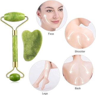 Flawless Jade Roller – Facial Massage & Skincare Roller