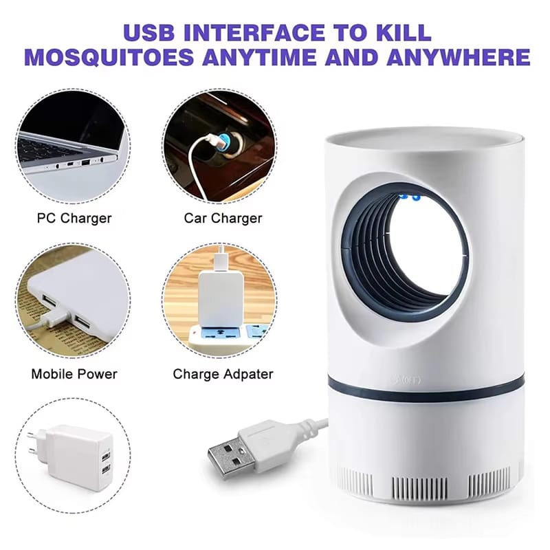 Mosquito Killer Lamp – USB Electric Insect Trap 5W