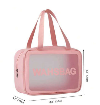 Women’s Transparent Waterproof Travel Makeup Bag