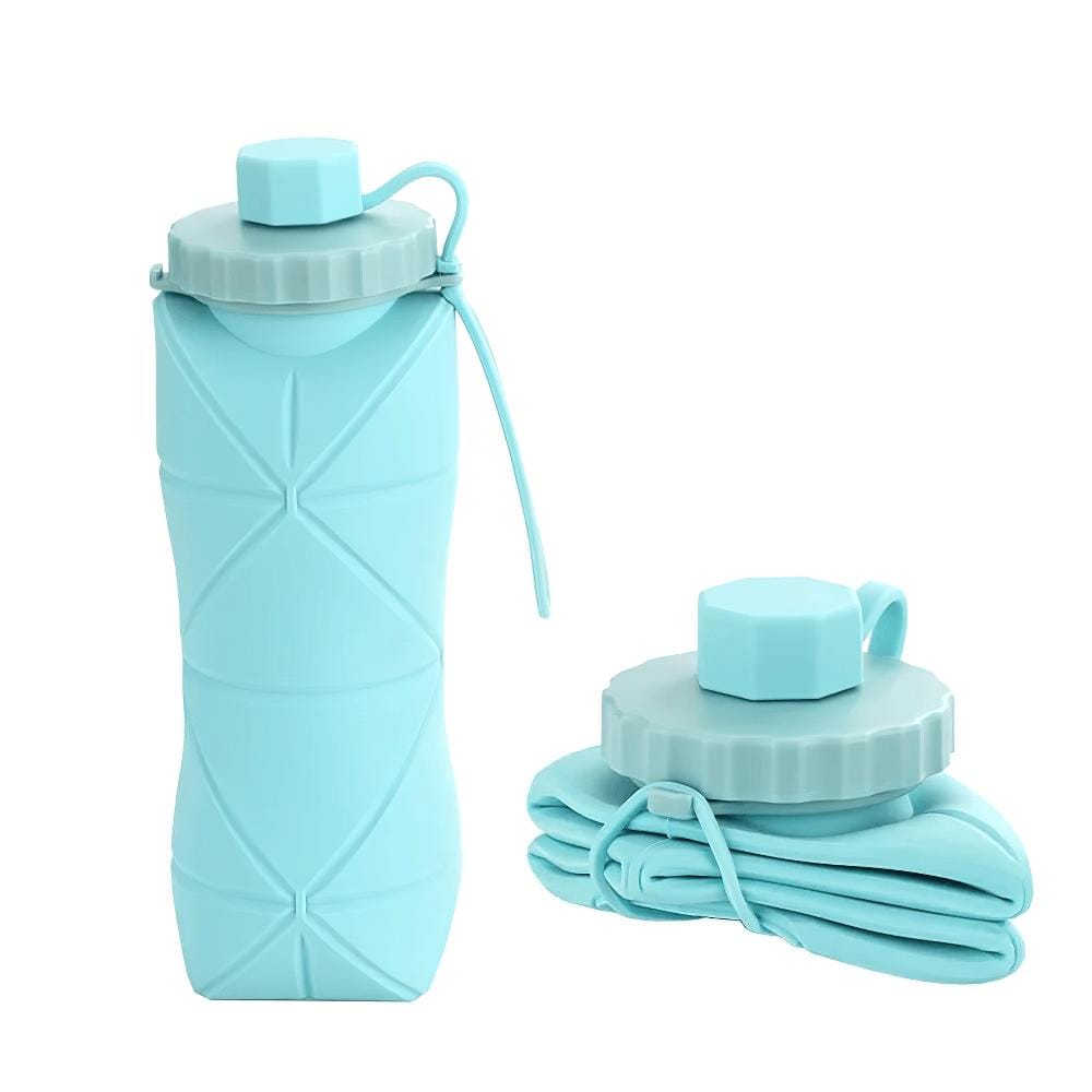 Collapsible Silicone Water Bottle – Foldable & Portable